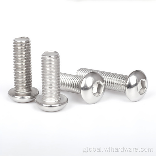 Stainless Steel Button Screws Pan Head Hex Screws